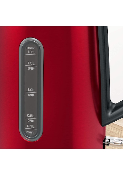 Bosch TWK4P434 Designline 1700 ML Paslanmaz Çelik Su Isıtıcı Kettle