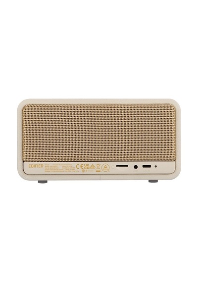 Edifier Mp230 20w Rms Bluetooth 5.0 Retro Tasarımlı Taşınabilir Kablosuz Hoparlör Ahşap Kabin, Aux/usb-c/tf Kart - Beyaz