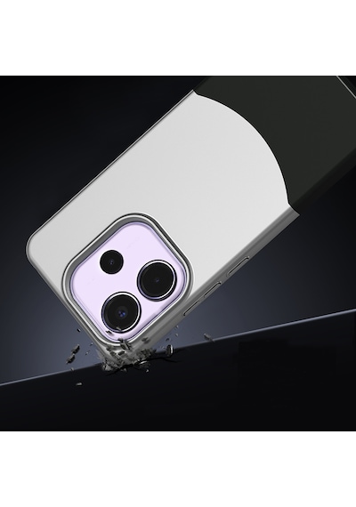 Redmi Note 14 4g Kılıf Mıknatıslı Klfs Duble Kapak - Siyah Siyah