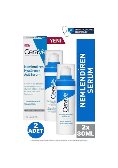 Cerave Nemlendiren Hyalüronik Asit Serum 2 x 30 ML