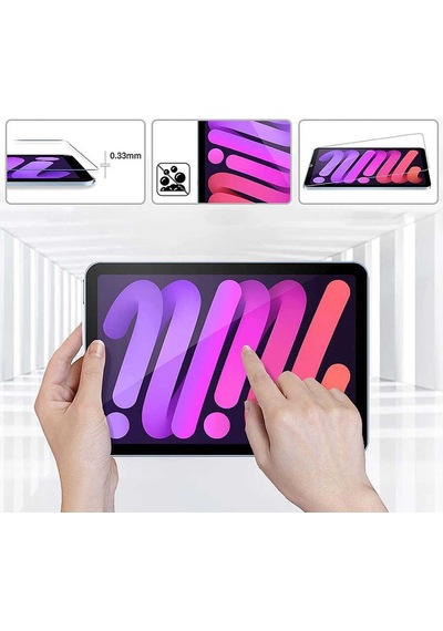 İpad 11.nesil 2025 A3354-a3355-a3356 Uyumlu Taplet Şeffaf Tablet Blue Nano Ekran Koruyucu - T36407