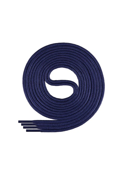 100 Cm 4 Mm Lacivert Yuvarlak 1 Çift Ayakkabı Bağcığı Lacivert