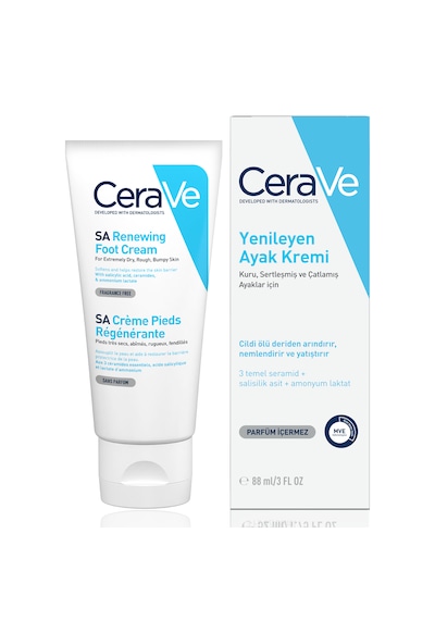 Cerave Yenileyen Ayak Kremi 88 ML Kuru ve Sertleşmiş Ayaklar İçin