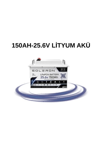 Soleron 150ah-25.6v Lityum Akü