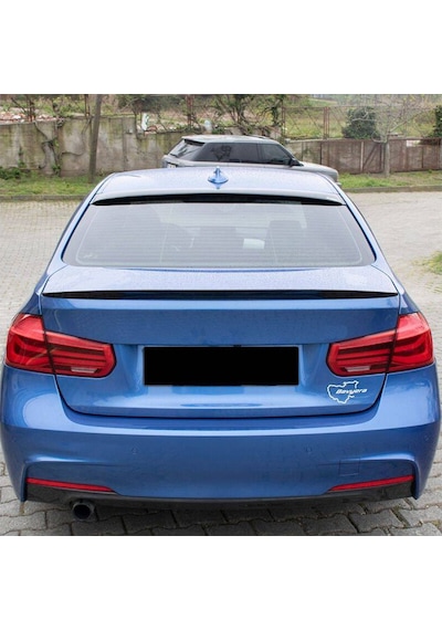 Bmw F30 Cam Üstü Spoiler Piano Black 2011-2019 Arası