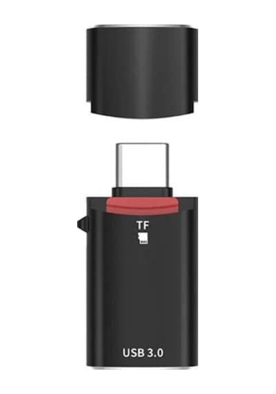 Büro Ev Ofis Cihazları İçin Usbc-otg Tf Card Reader