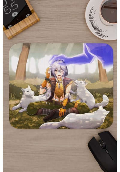 Razor Genshin Impact Anime Oyuncu V1 - 22x18 Gaming Mouse Pad Fare Altlığı