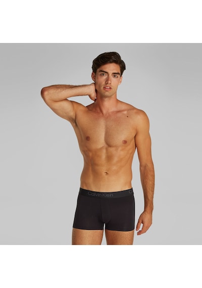 Calvin Klein Trunk 3'lü Paket Erkek Siyah Boxer 026 Lv00nb4192 Siyah
