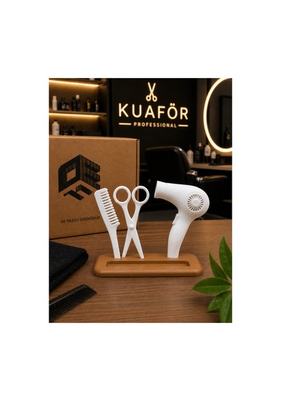Şık Ve Dekoratif Kuaför Kartvizitliği