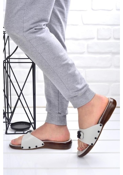 Ceyo 6300 Anatomik Taban Erkek Terlik Bej 40-45 Bej
