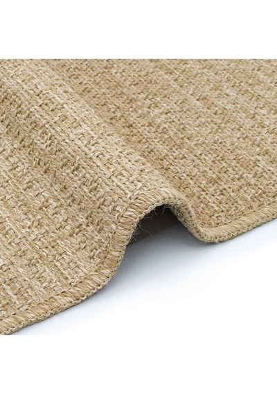 Sisal 02 Dokuma Halı / Makinede Yıkanabilir / Kaymaz Tabanlı / Bej / 100x80 Cm / Model Ssl0207 Çok Renkli