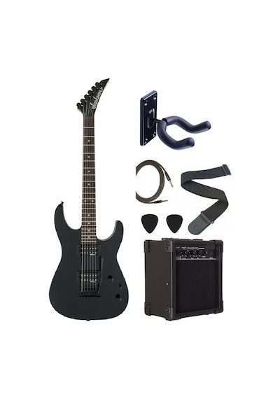Jackson Js11 Elektro Gitar Dinky Amfi Stand Askı Kablo Kılıf Pena Mavi