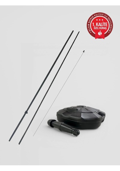 Oto Lastik Yelken Bayrak Set - Raşel Kumaş 1. Kalite 75 x 300 CM