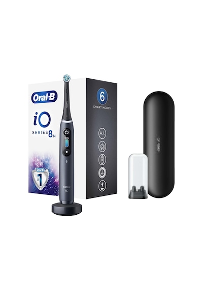 Oral-B iO8 Şarjlı Diş Fırçası Siyah