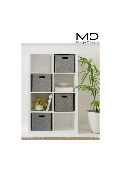 Kalın Keçe Organizer Dolap Içi Düzenleyici 30 X 30 X 30 Cm Kutu