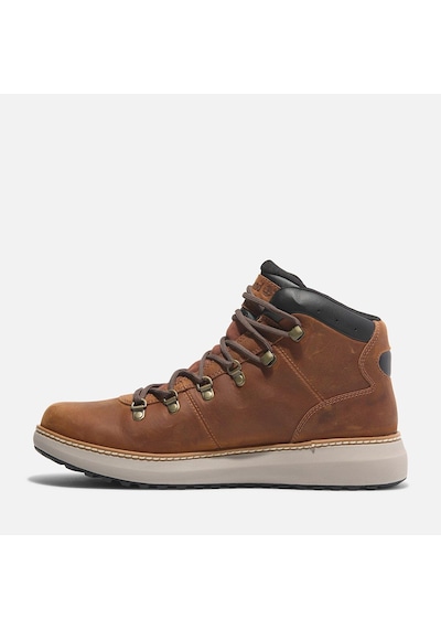 Timberland Hudson Road Mid Lace Up Waterproof Chukk Erkek Bot-31935 Kahverengi