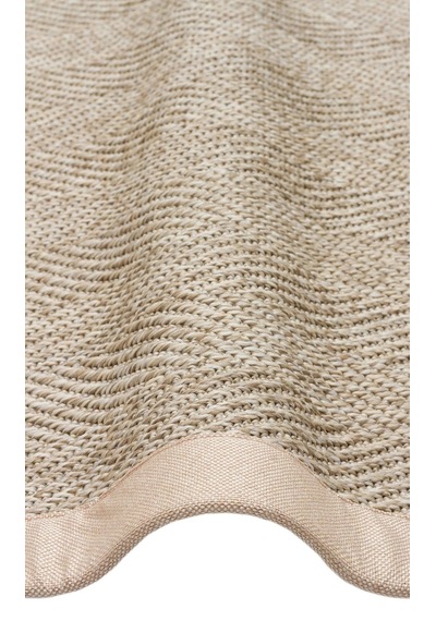 Eko Halı Ventura Vnt 2704 L.beige Bordür Beige Sisal Görünümlü İç Ve Dış Mekan Uyumlu Hav Vermeyen M