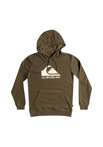 Quiksilver Bıg Logo Hood Haki Haki