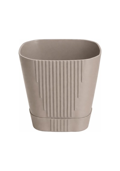 Omnipazar So-zb05 Zambak Dekoratif Plastik Saksı 8.8 Litre No:5 Mocha