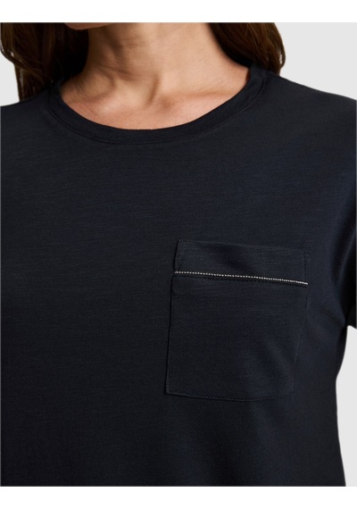 Pierre Cardin Siyah Comfort Fit Basic Tişört 50323602-vr046