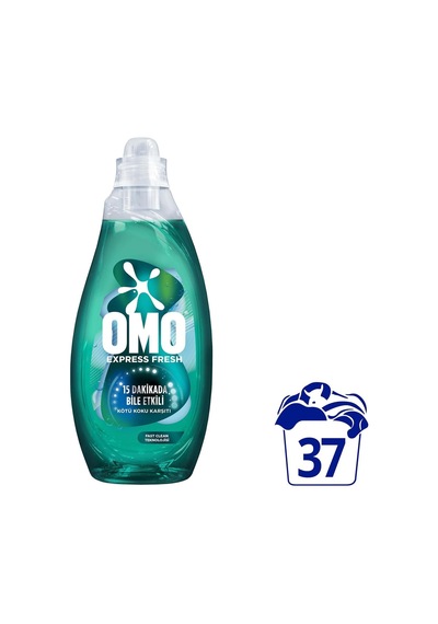Express Fresh Kötü Koku Karşıtı Beyaz Ve Renkliler Sıvı Çamaşır Deterjanı, 1480 Ml 3 Paketi