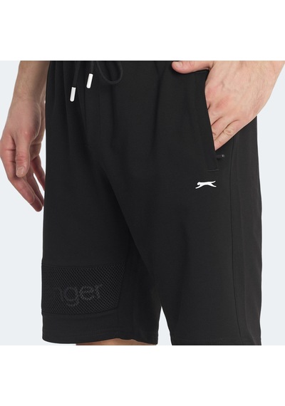 Slazenger NUKA Erkek Cepli Kapri Siyah Şort
