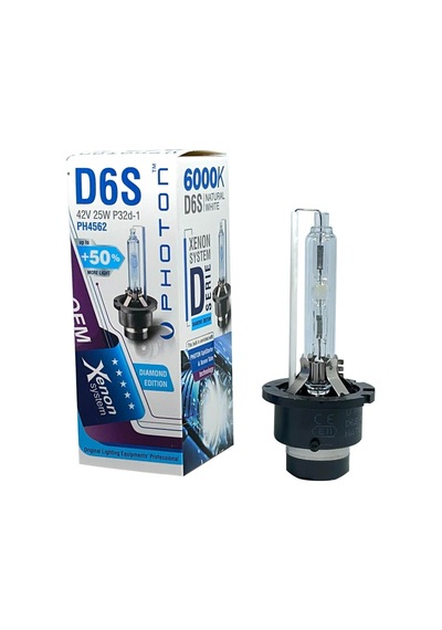 D6S 6000K +%50 FAZLA IŞIK OEM AMPUL
