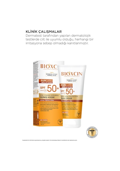Bioxcin Sun Care Leke Eğilimli Ciltler Için Güneş Kremi 50 Spf 150 Ml - Leke, Dry Touch, Mat, Kolajen