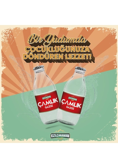 Kızılcahamam Çamlık Gazoz 200 Ml X 24 Adet