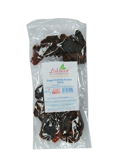Domates Kurusu Yarım Ay Kesim 100 Gr Paket