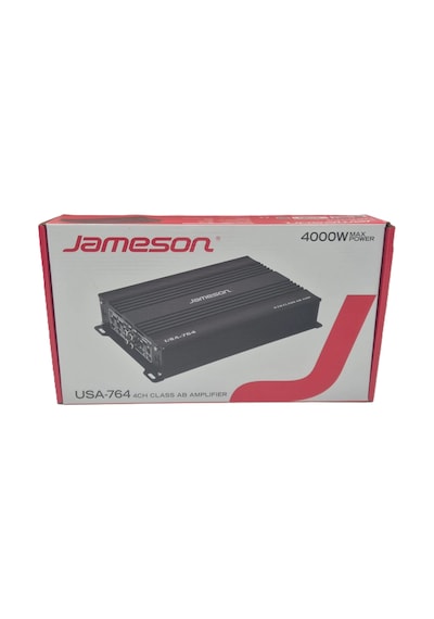 Jameson Amfi - 4000w 4 Kanallı Ses Ve Bass Anfisi - Jameson Usa-764 Amfi