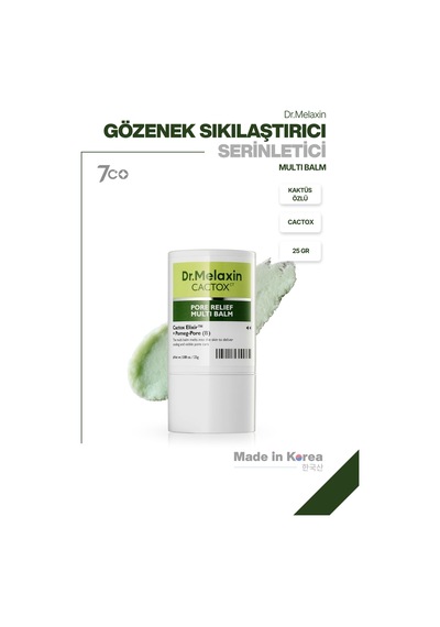 Kaktüs Özlü Gözenek Sıkılaştırıcı Serinletici Cactox Multi Balm 25gr