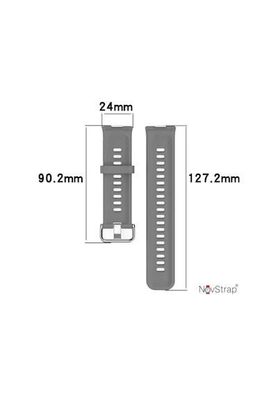 Novstrap Huawei Watch Fit 4 Pro/fit 4/fit 3 İle Uyumlu Kordon Tam Uyumlu Pimli Lansman Silikon Kayış
