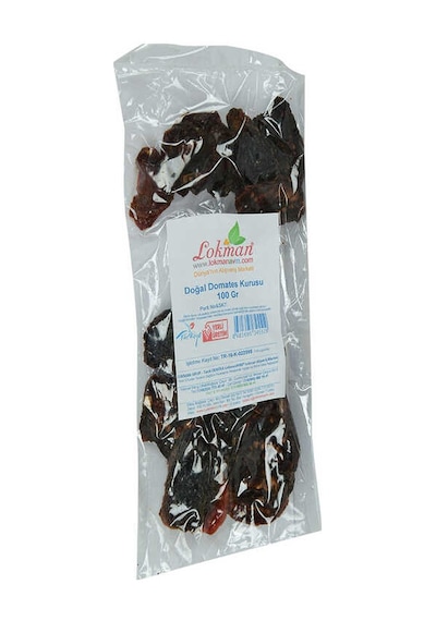 Domates Kurusu Yarım Ay Kesim 100 Gr Paket