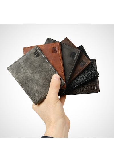 Mft Leather Nirvana 0201 Hakiki Deri Erkek Cüzdanı - Tiguan Taba Tiguan Taba
