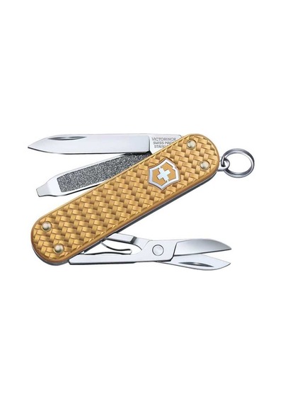 Victorinox Kamp Çakı Klasik Sd Alox 58mm Altın