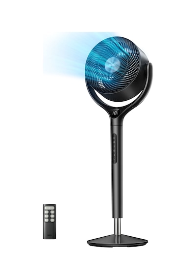Dreo Turbopoly Circulator Fan 362 Ayaklı Sessiz Hava Sirkülatörü Siyah