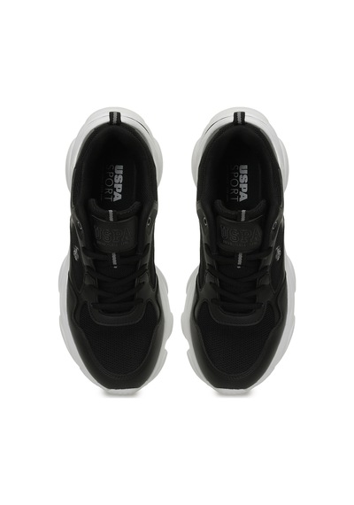 U.s. Polo Assn. Bob Wmn 5fx Siyah Kadın Sneaker Siyah-beyaz