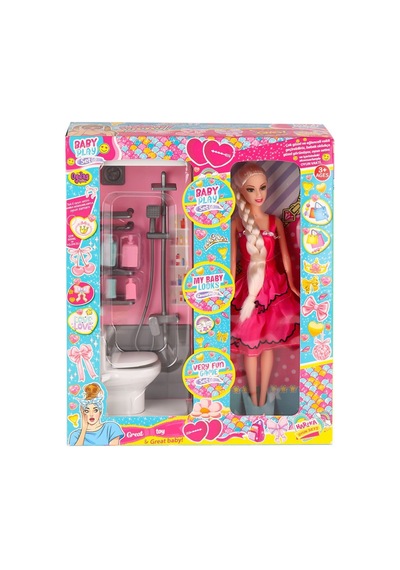 Oyd-02387 Bebek Ve Banyo Oyun Seti -oydaş Oyuncak - Uxfo-891409
