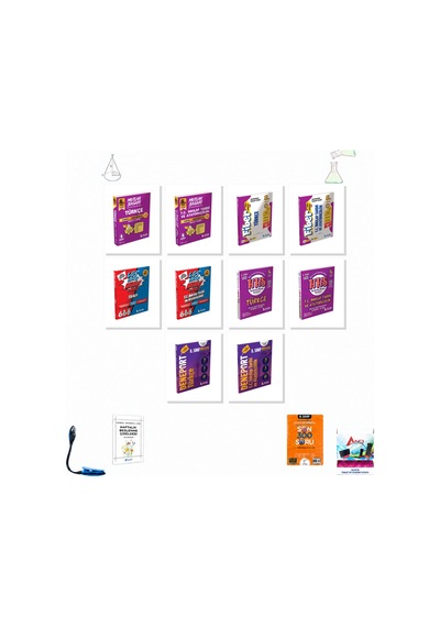 Muba 8. Sınıf Lgs Türkçe İnkılap Tüm Kaynak 10 Kitap Seti