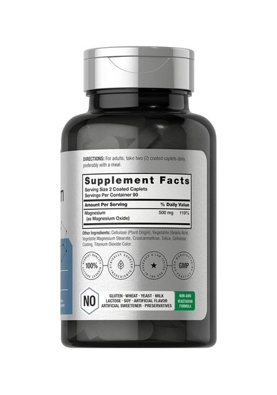 Magnesium 500 Mg 180 Kapsül