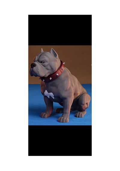 The Guardian Pitbull John Wick Köpeği Pitbul Figür 10 Cm