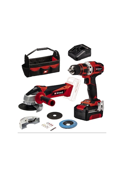 Einhell TE-T 18/2 Li Kit (Cd+Ag) Kit Akülü Matkap + Taşlama Set