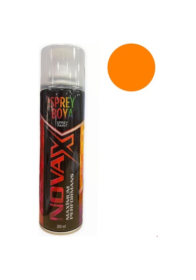 Novax Turuncu Sprey Boya 200 Ml