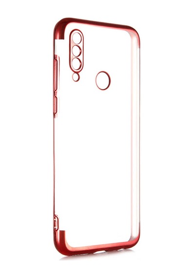 Meizu M10 Kılıf İnce Köşeleri Renkli Şeffaf Silikon Siyah