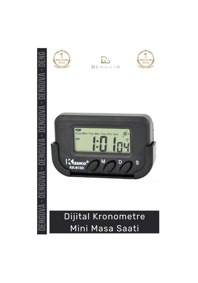 Masasaati Dijital Masa Saati Kompakt Ergonomik Antrenman Okul Yüzme Saati Kronometre Çok Renkli