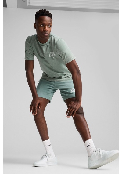 Puma Class Washed Tee Yeşil Erkek Kısa Kol T-shirt Yeşil
