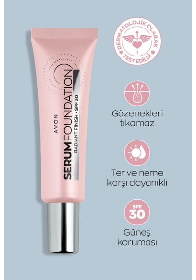 Avon Serum Fondöten Bronze