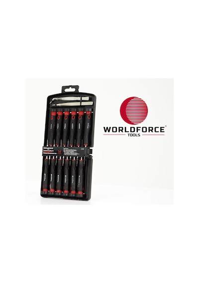 Worldforce Telefoncu Hassas Tornavida Seti S2 Çelik Profesyonel