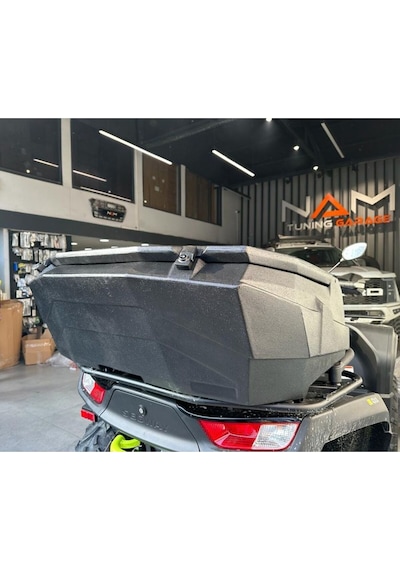 180 Litre Atv Arka Çanta Arka Bagaj Segway Yazılı Siyah